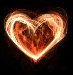 fiery heart